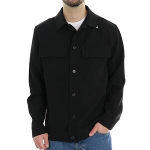 GIUBBOTTO OVERSHIRT NERO